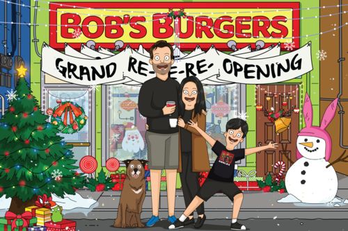 Customer photo review of Personalized Bob’s Burgers Custom Portrait