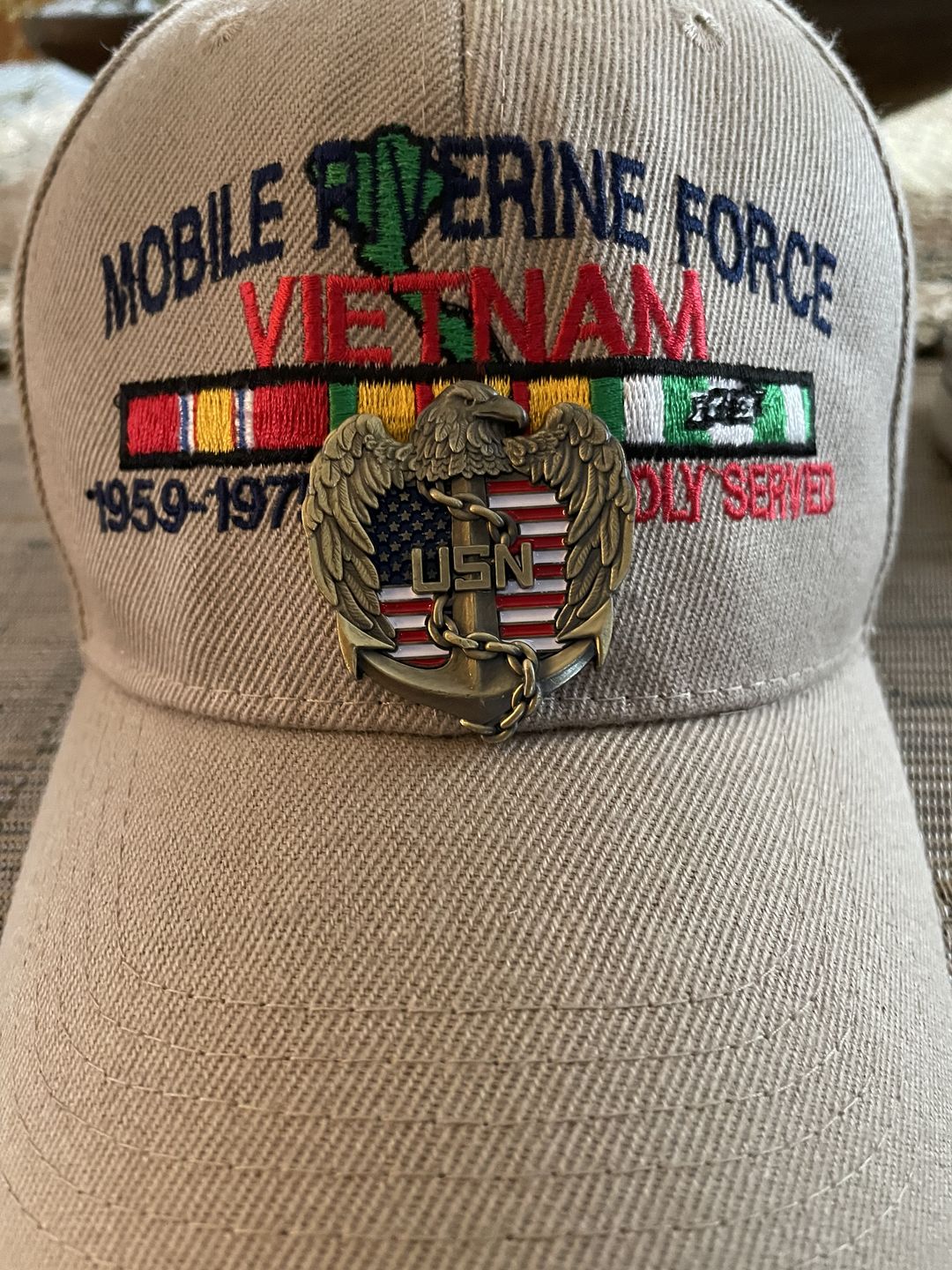 Customer photo review of US Navy Lapel Pin Bundle (5pcs)