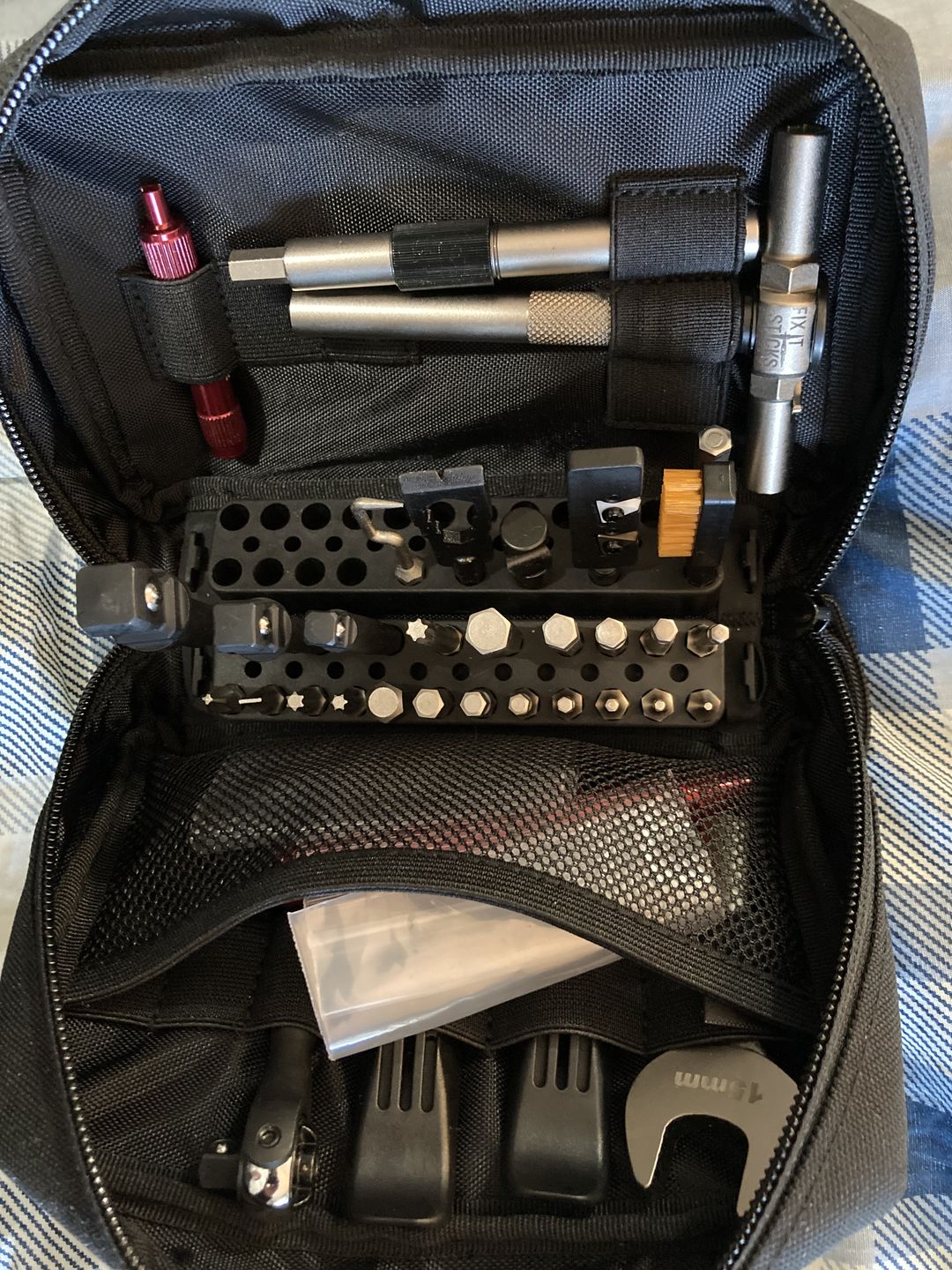 Customer photo review of Ratcheting T-Way Wrench with Locking Hex Drive