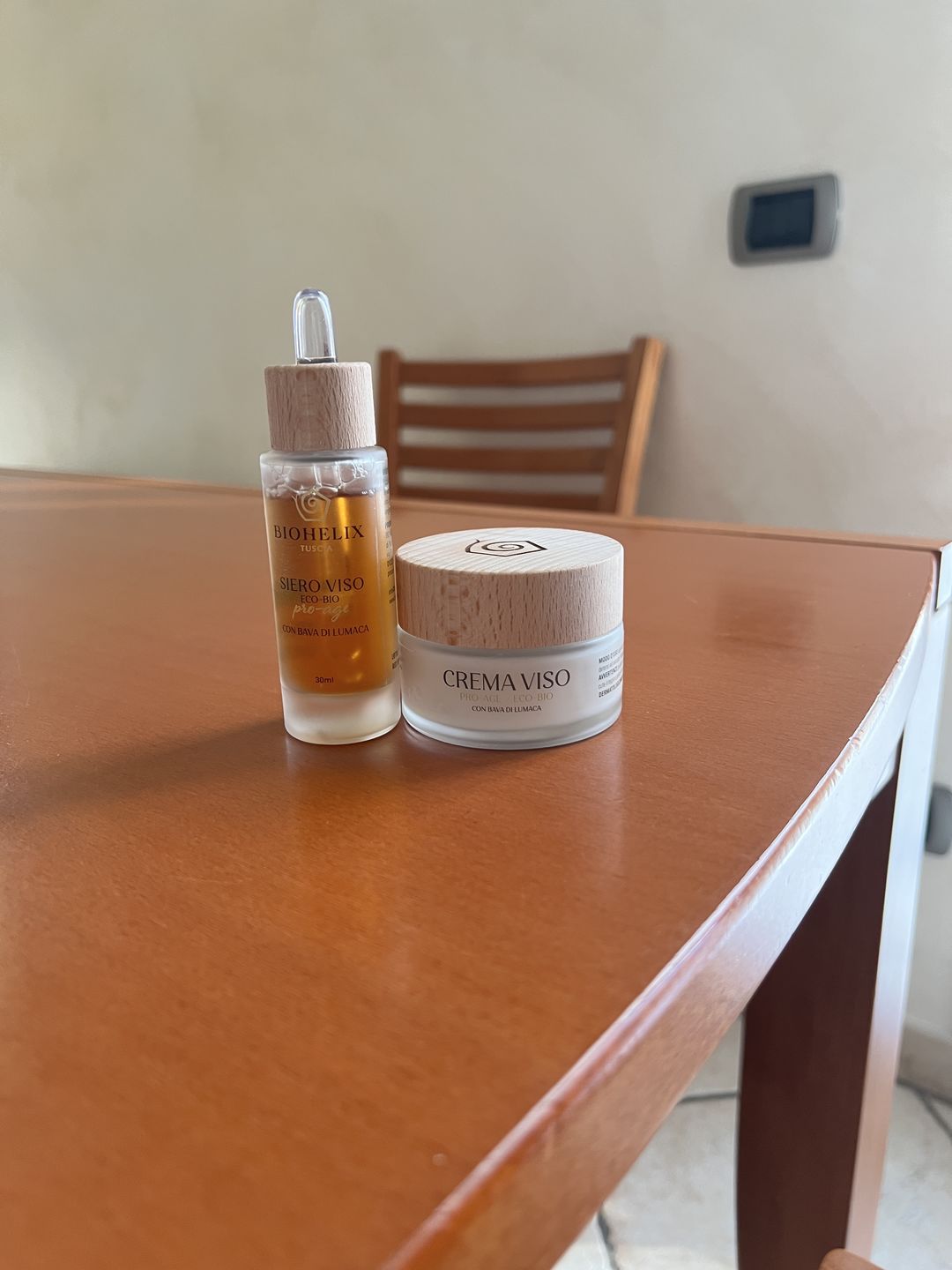 Customer photo review of Crema viso + Siero viso
