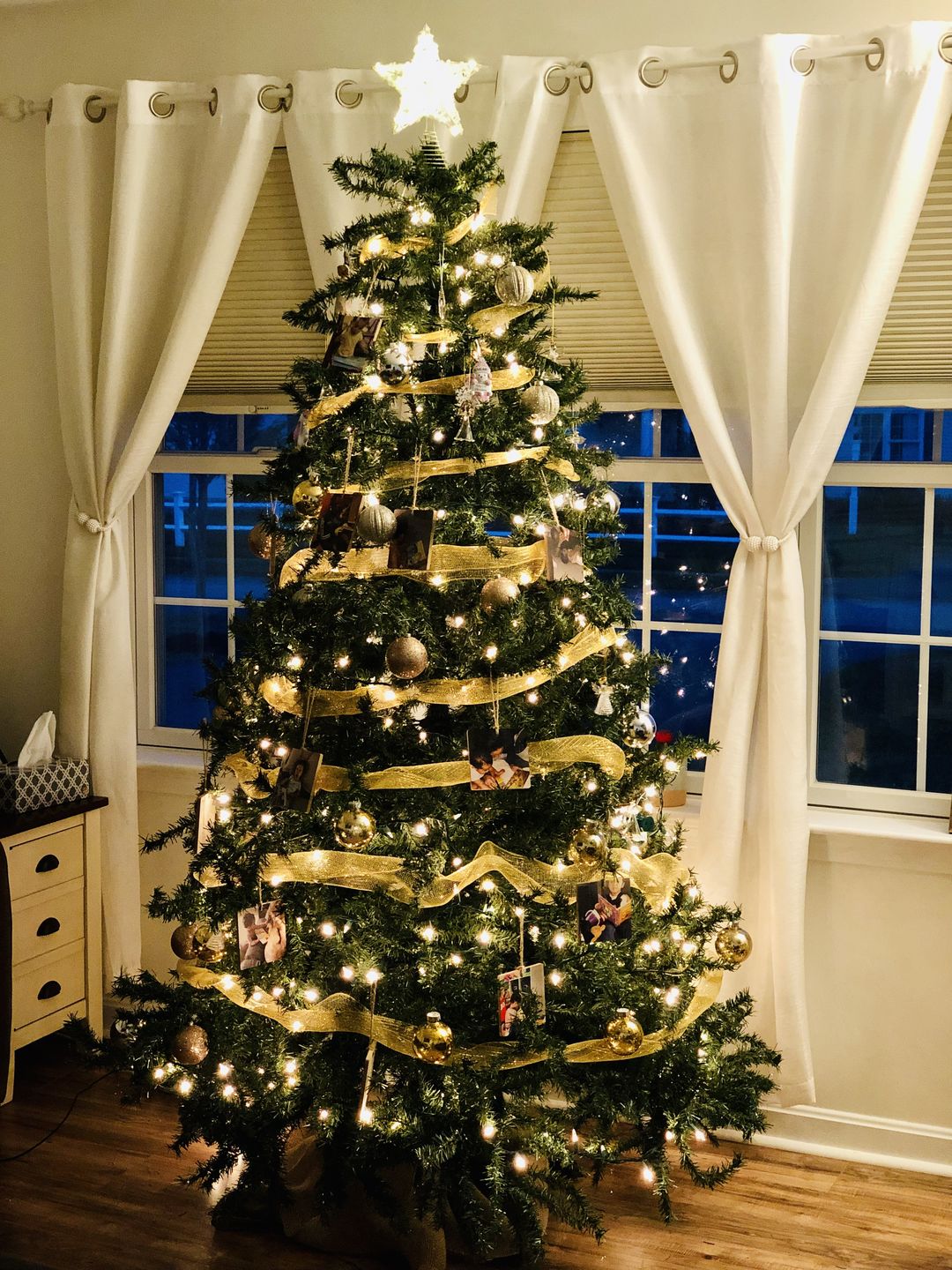 Customer photo review of 4 x 4 Square Wooden Ornament