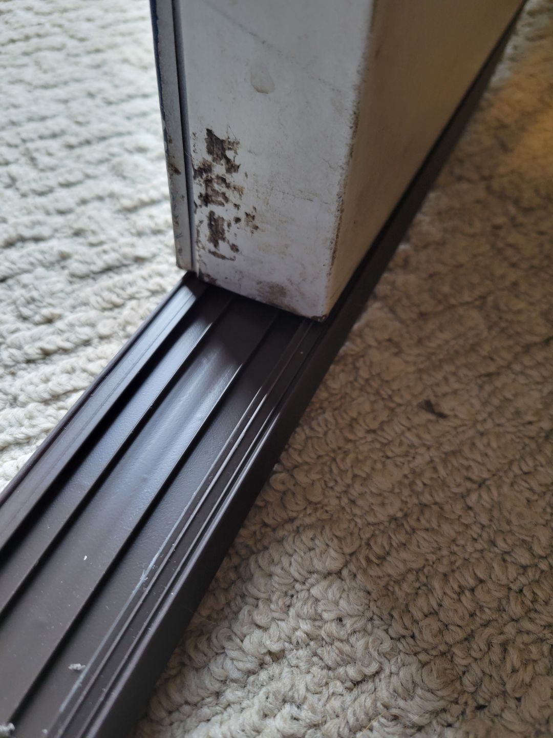 Customer photo review of 36" Taylor Slide-On Door Sweep