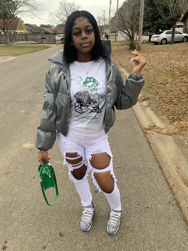 Customer photo review of Show Me The Money Halloween Unisex Shirt Match Jordan 3 Pine Green