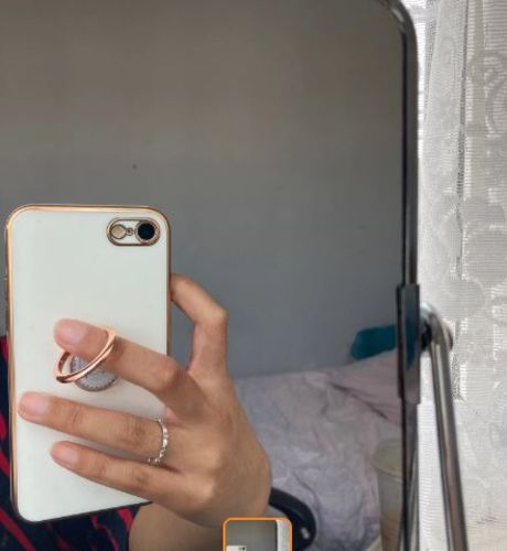 Customer photo review of Ring Grip Holder iPhone Case