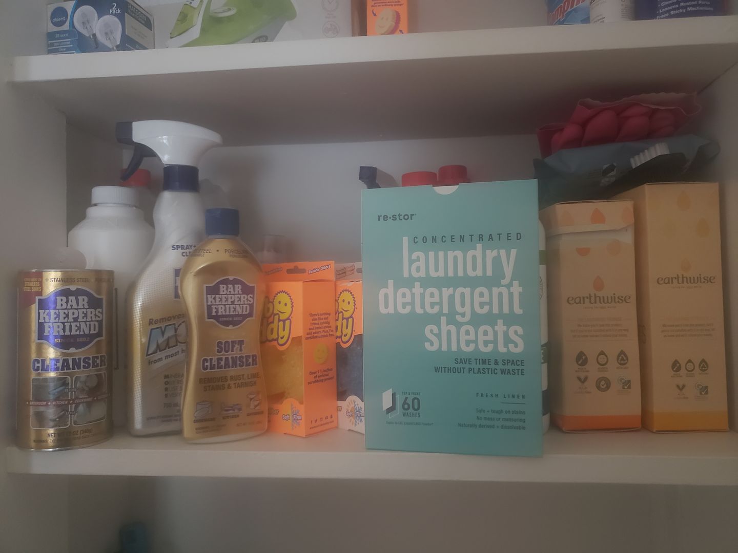 Customer photo review of Bar Keepers Friend: 3 Piece Cleaning Kit
