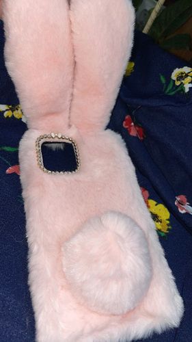 Customer photo review of Cute Rabbit Animal iPhone Case