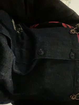 Customer photo review of アメリカンレトロ海軍デッキオーバーオール　デニム