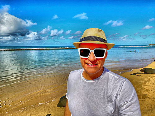 Customer photo review of Glaive Sunglasses