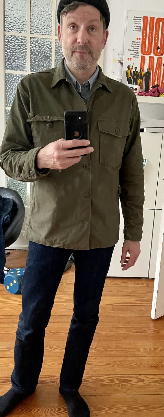 Customer photo review of Vietnam War US Army OG-107 Fatigue Utility Shirt - Plain