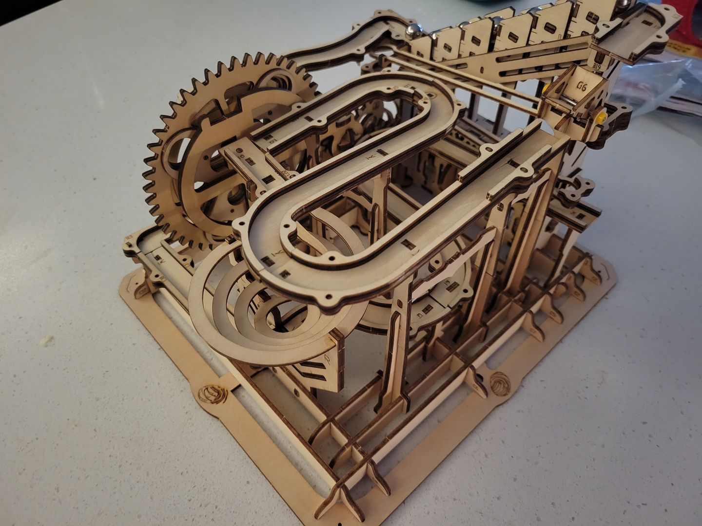Customer photo review of OUR BESTSELLER: Marble Run - Roller Coaster