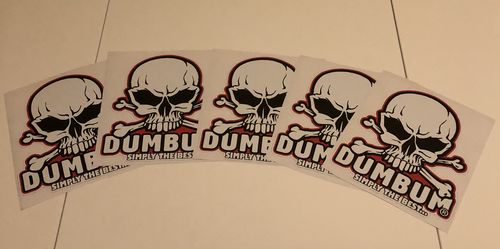 Customer photo review of Dumbum Aufkleber (15x17cm)