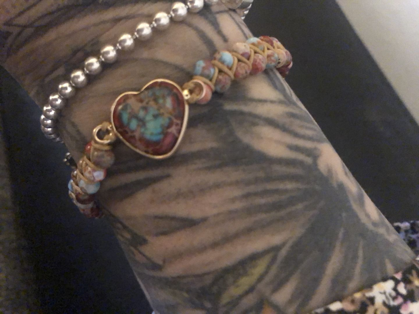 Customer photo review of HERZ Armband Jaspis