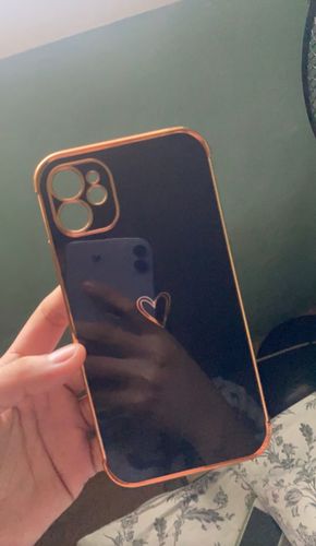 Customer photo review of Electroplating Bumper iPhone Case
