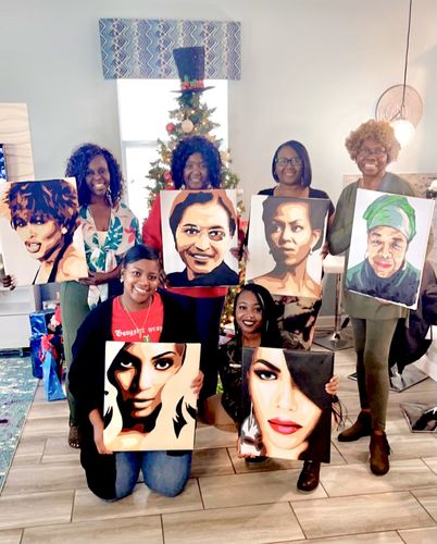 Customer photo review of Iconic Painting #1