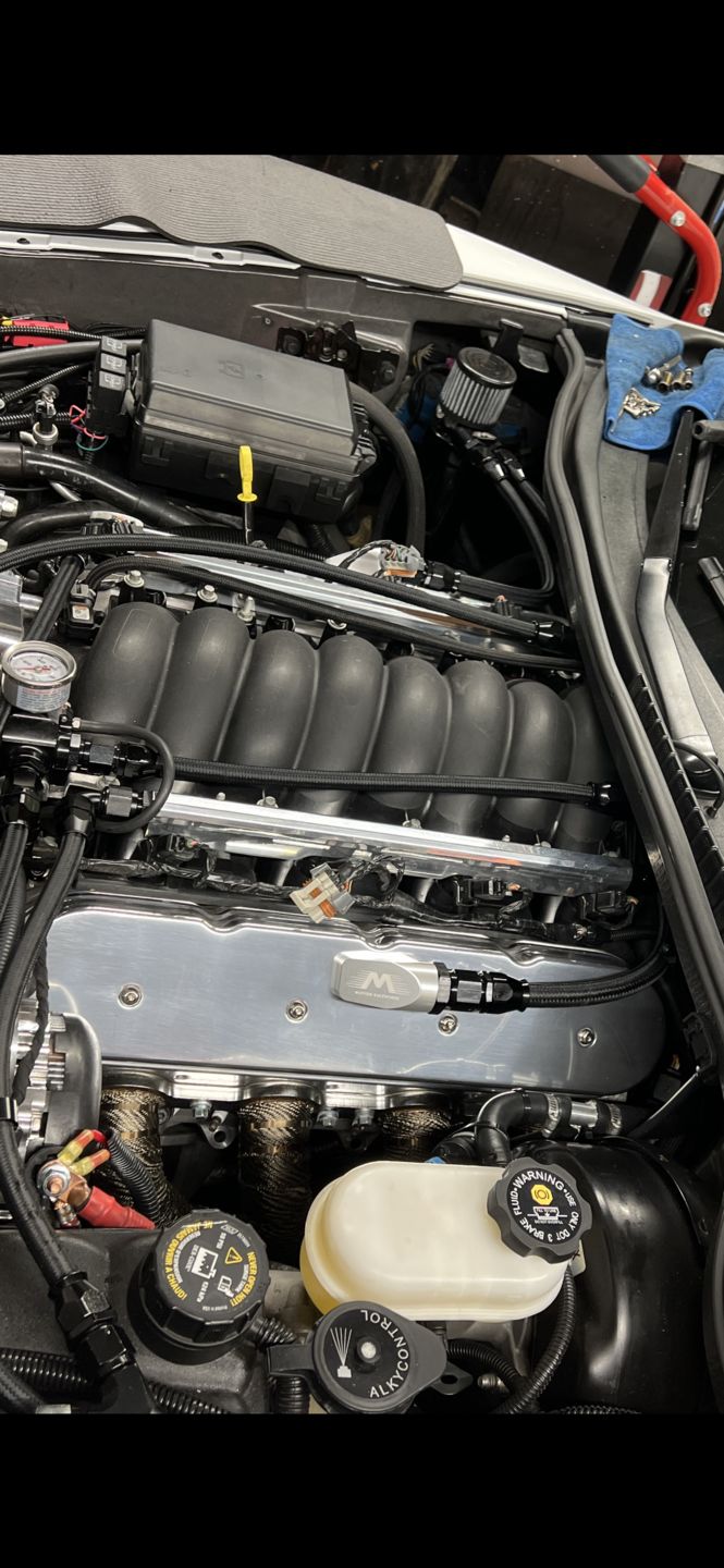 Customer photo review of Motion Raceworks Billet Valve Cover Breathers Clear Anodized (Pair) 32-120