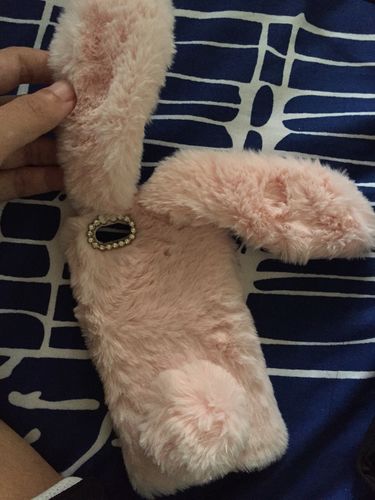 Customer photo review of Cute Rabbit Animal iPhone Case