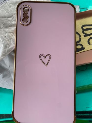 Customer photo review of Electroplating Bumper iPhone Case