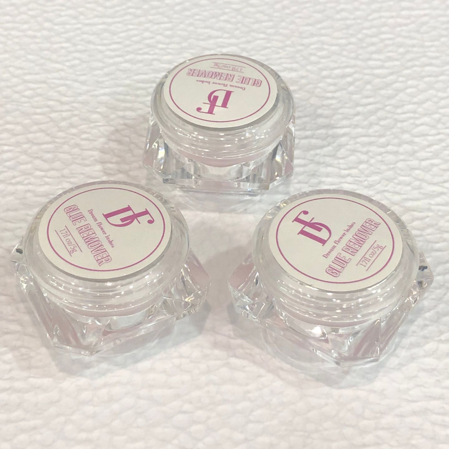 Customer photo review of Eyelash Glue Remover | Peach Scent 15g