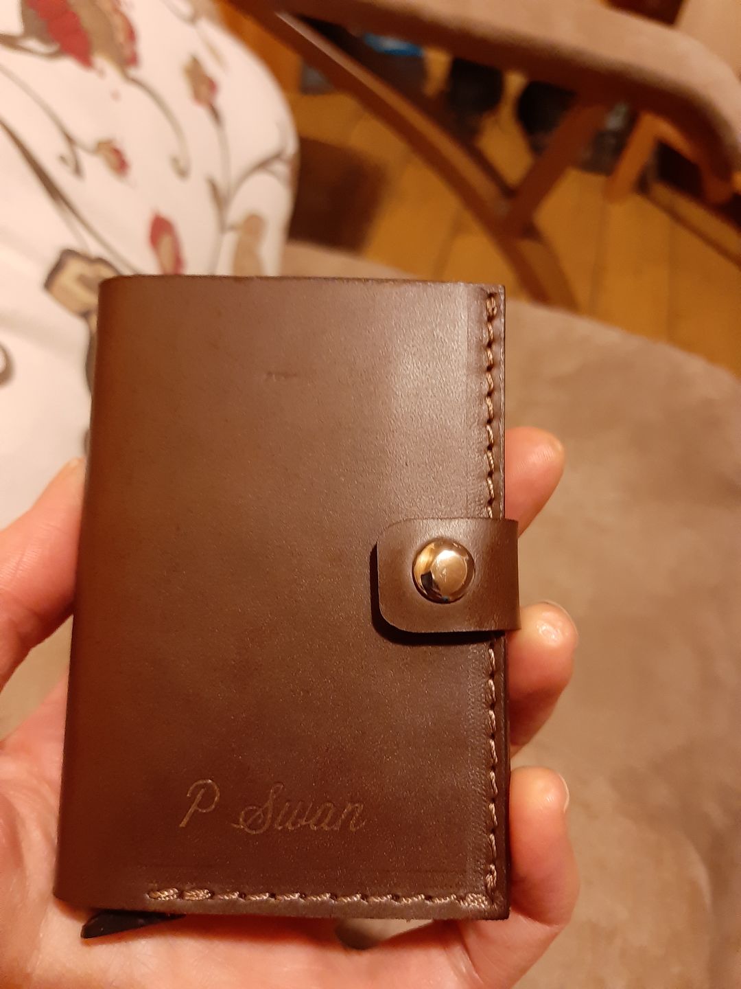 Customer photo review of RFID Wallet