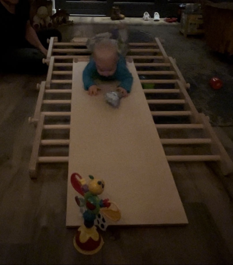 Customer photo review of Modifiable Climbing Frame FIPITRI, Inspired by Emmi Pikler