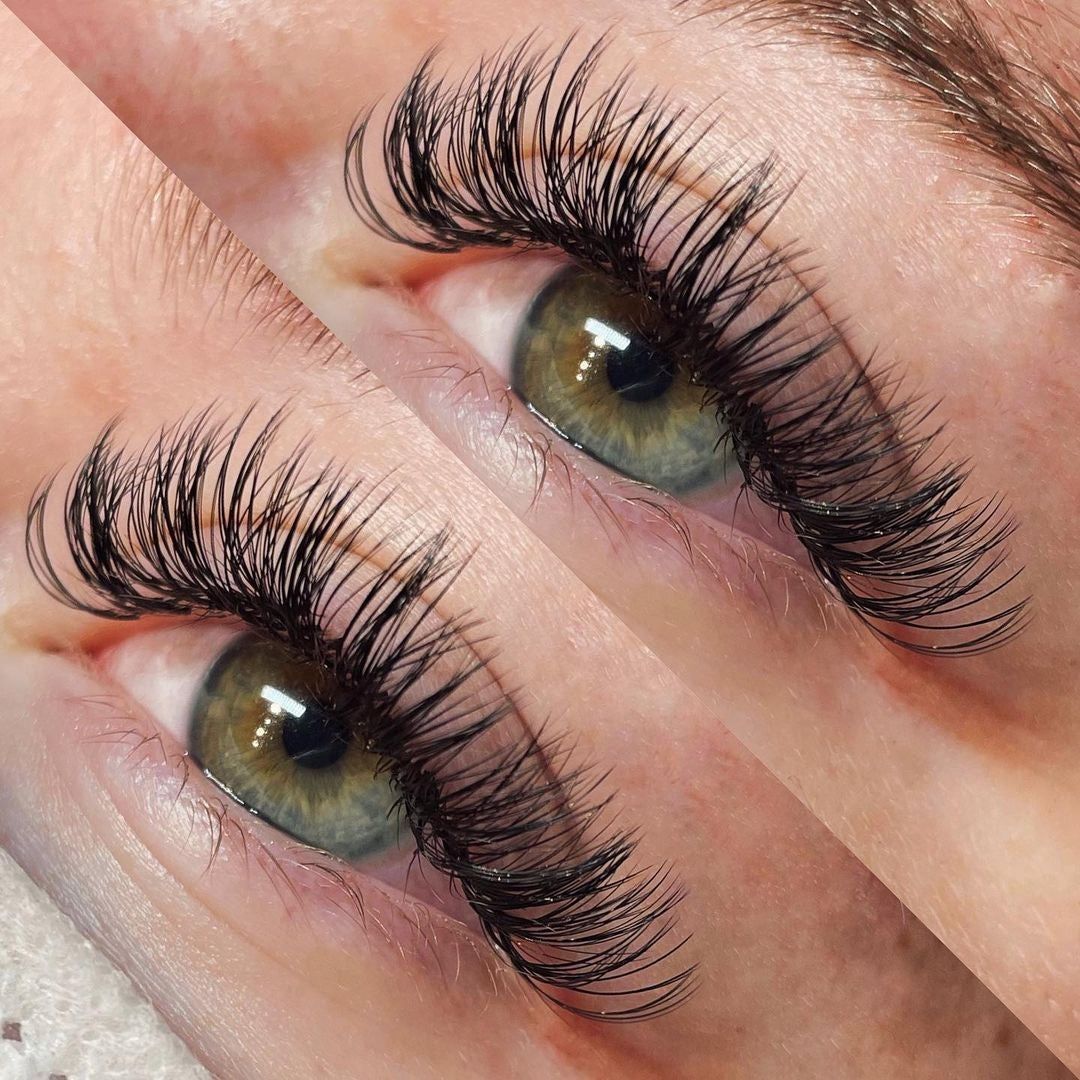 Customer photo review of Wispy Volume Lash Kit for Lash Artists
