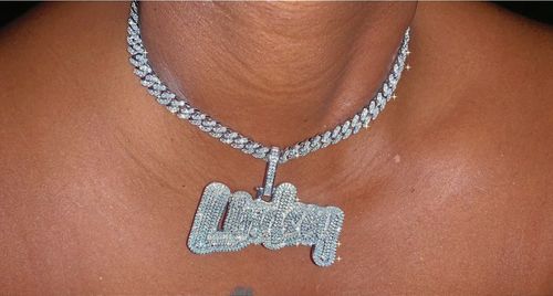 Customer photo review of VVS1 Moissanite Cuban Chains or Bracelets