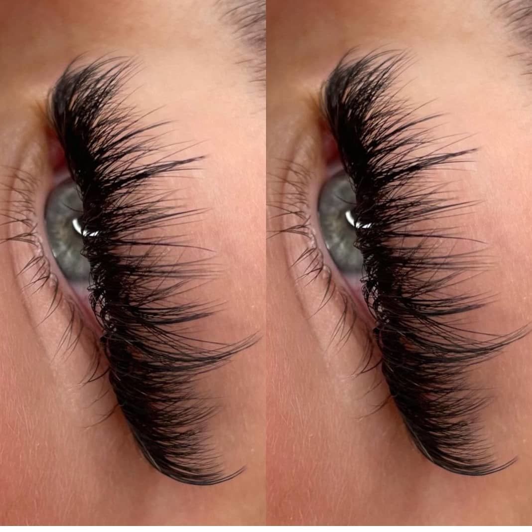 Customer photo review of Wispy Volume Lash Kit for Lash Artists