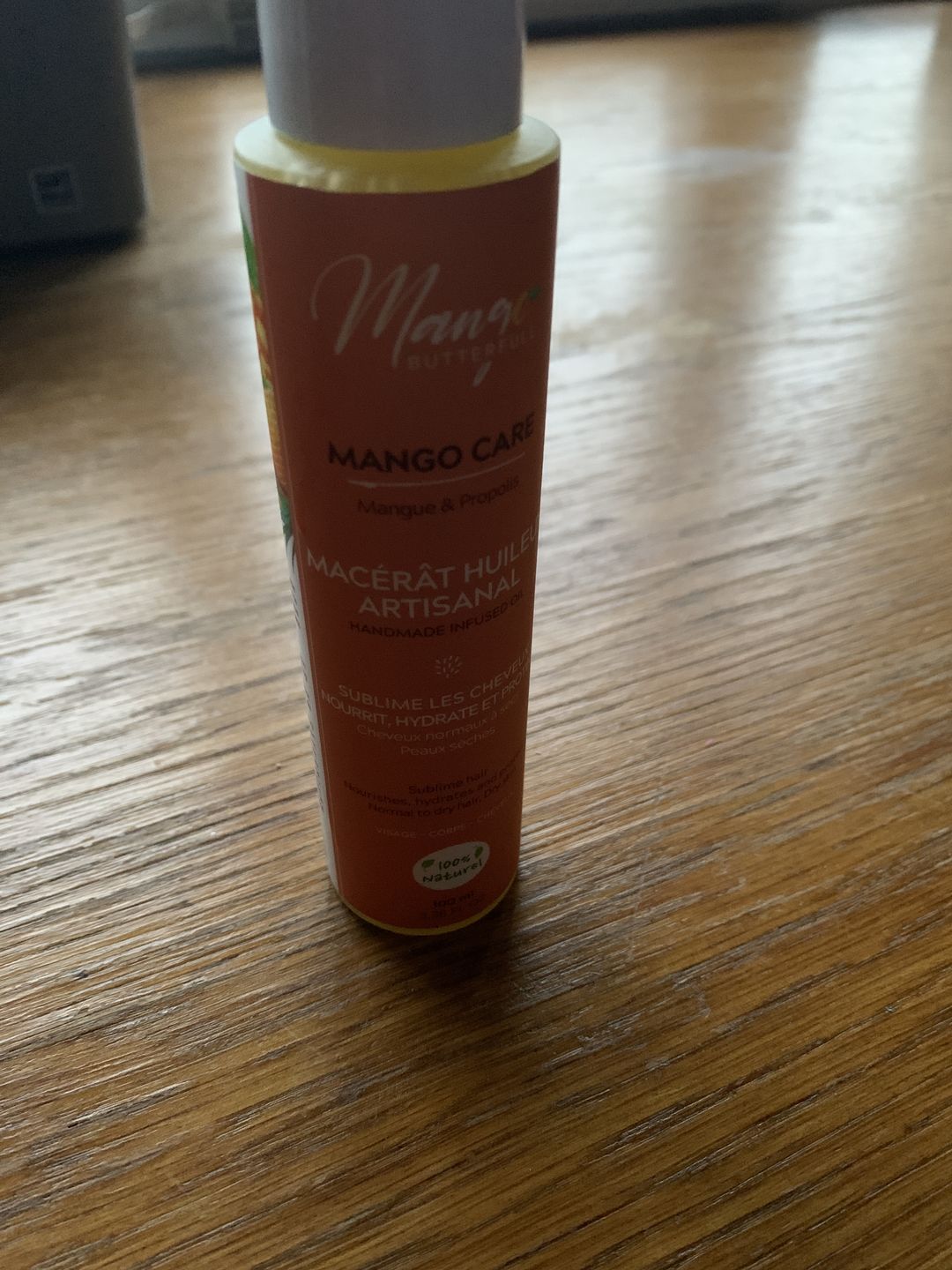 Customer photo review of Macérât huileux artisanal CARE