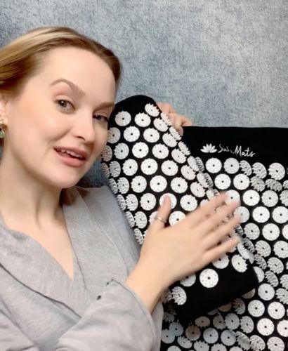Customer photo review of Suki Mat™ + Pillow