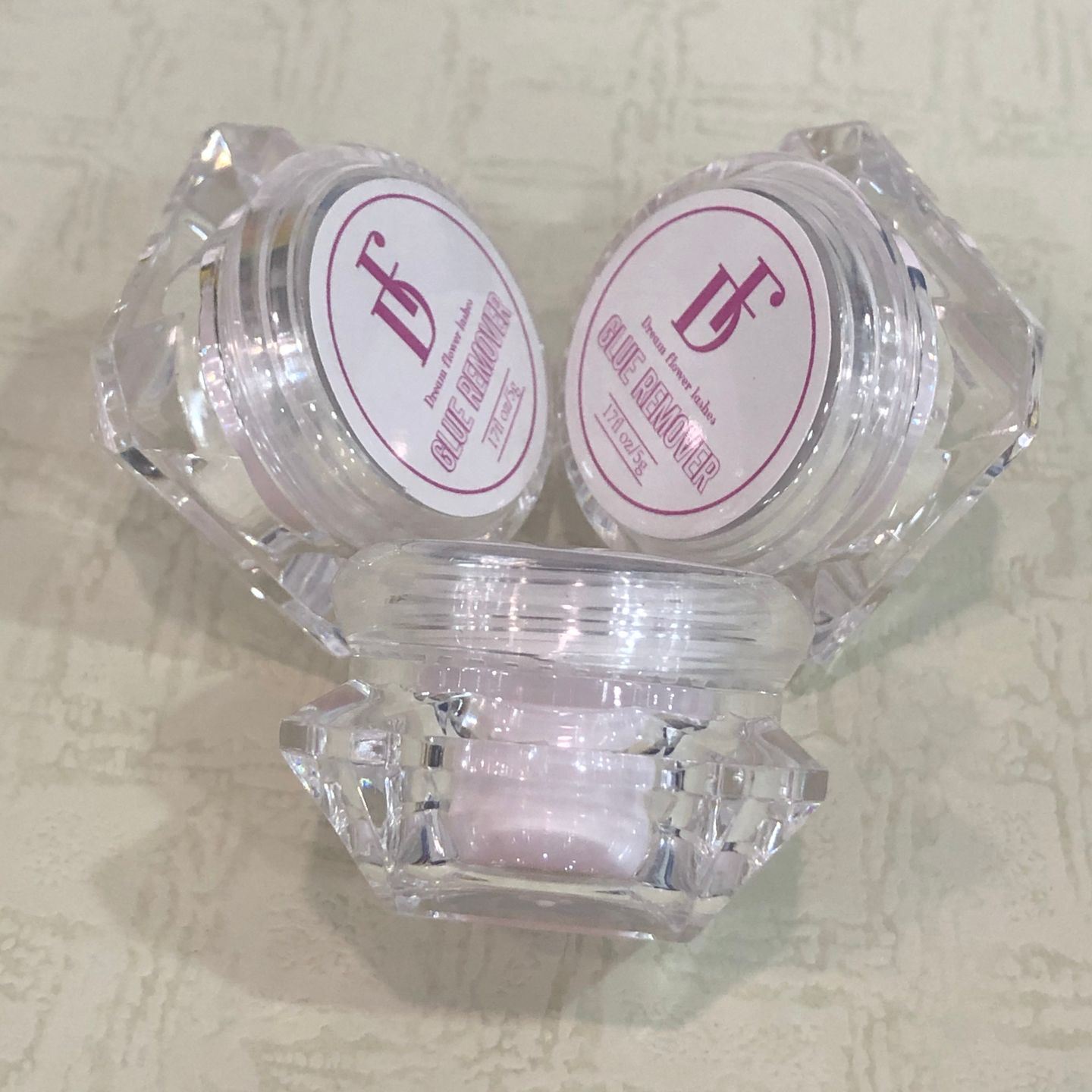 Customer photo review of Eyelash Glue Remover | Peach Scent 15g