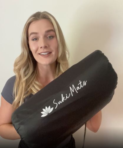Customer photo review of Suki Mat™ + Pillow