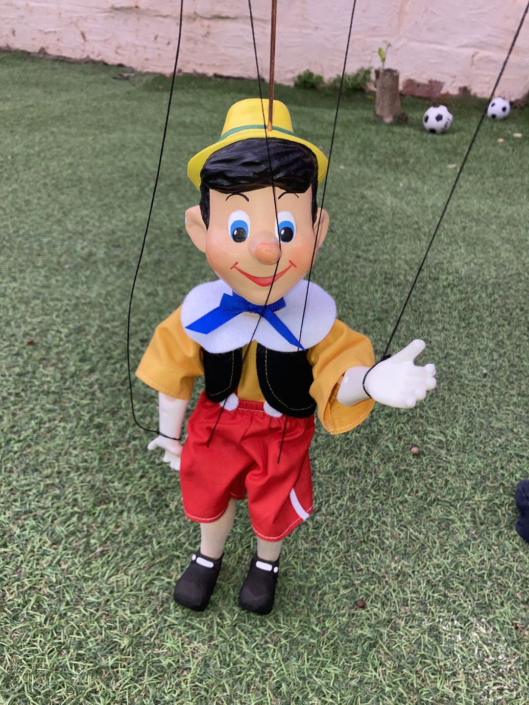 Customer photo review of Pinocchio Marionnette