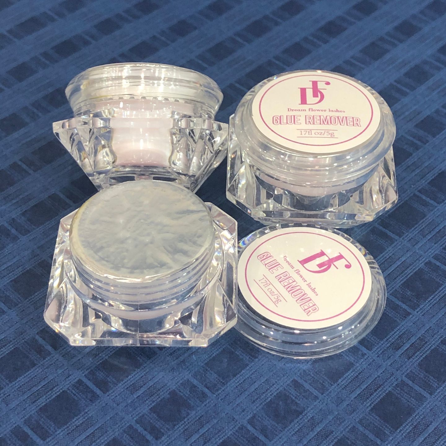 Customer photo review of Eyelash Glue Remover | Peach Scent 15g