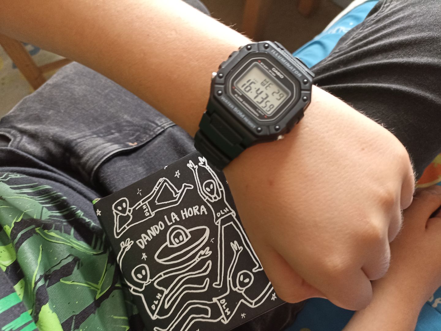 Customer photo review of Reloj Casio Vintage W-218H-1AVDF Negro