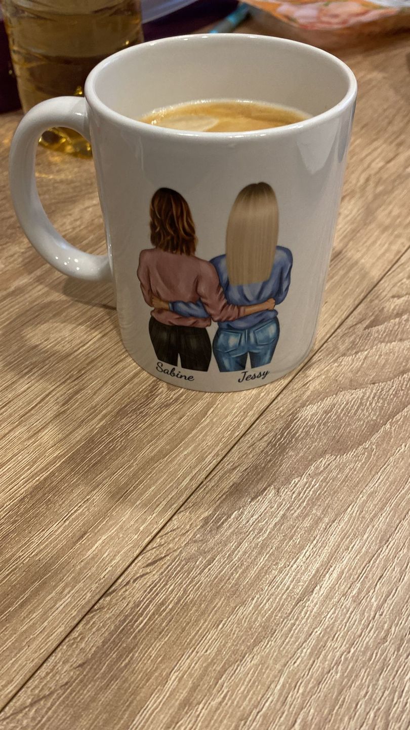 Customer photo review of Pärchen - Personalisierte Decke