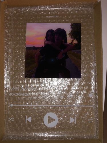 Customer photo review of SpotiPlate™ - Plaque personnalisée