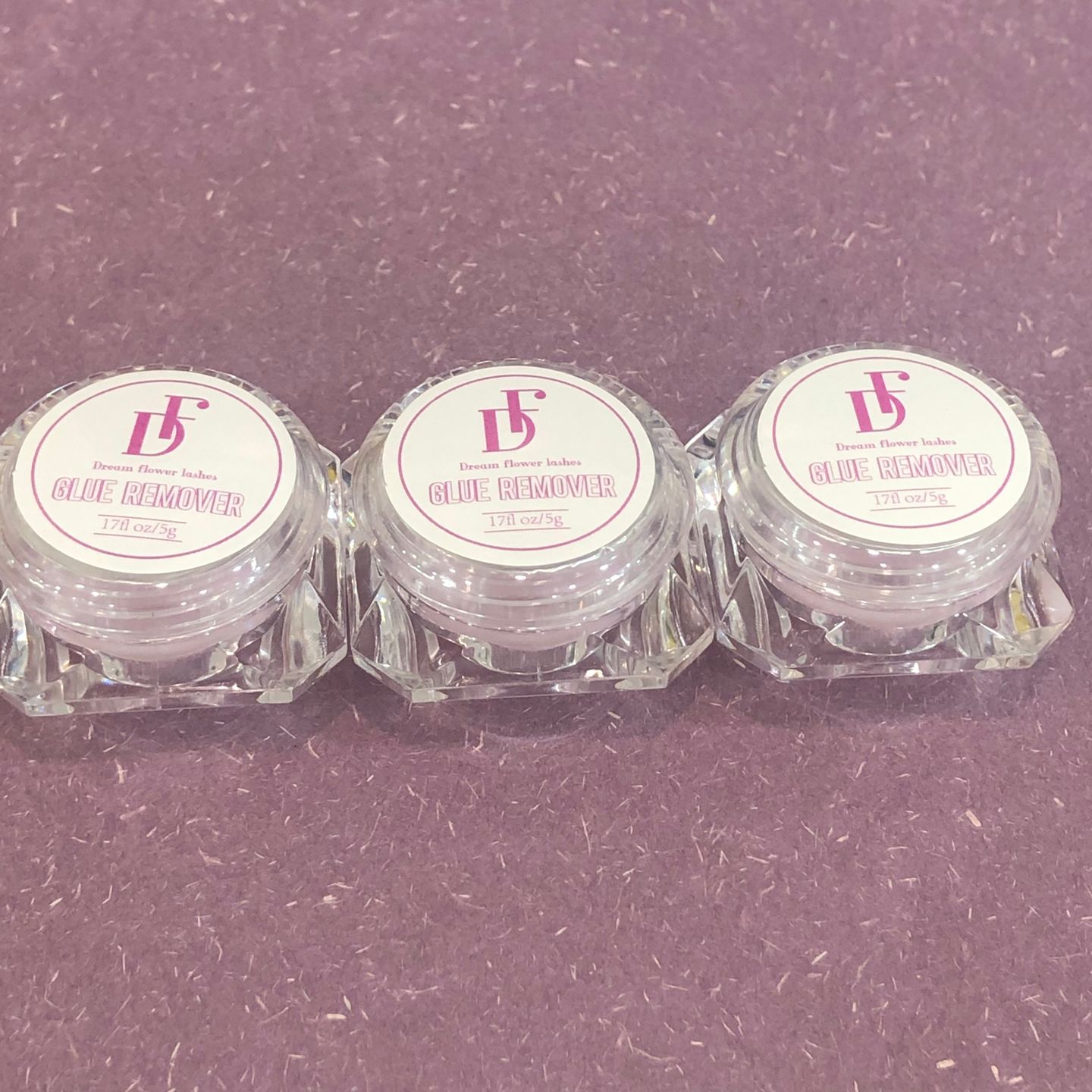 Customer photo review of Eyelash Glue Remover | Peach Scent 15g