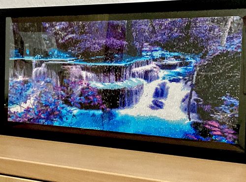 Customer photo review of Bilderrahmen 'Hamburg' Schwarz Matt mit Acrylglas