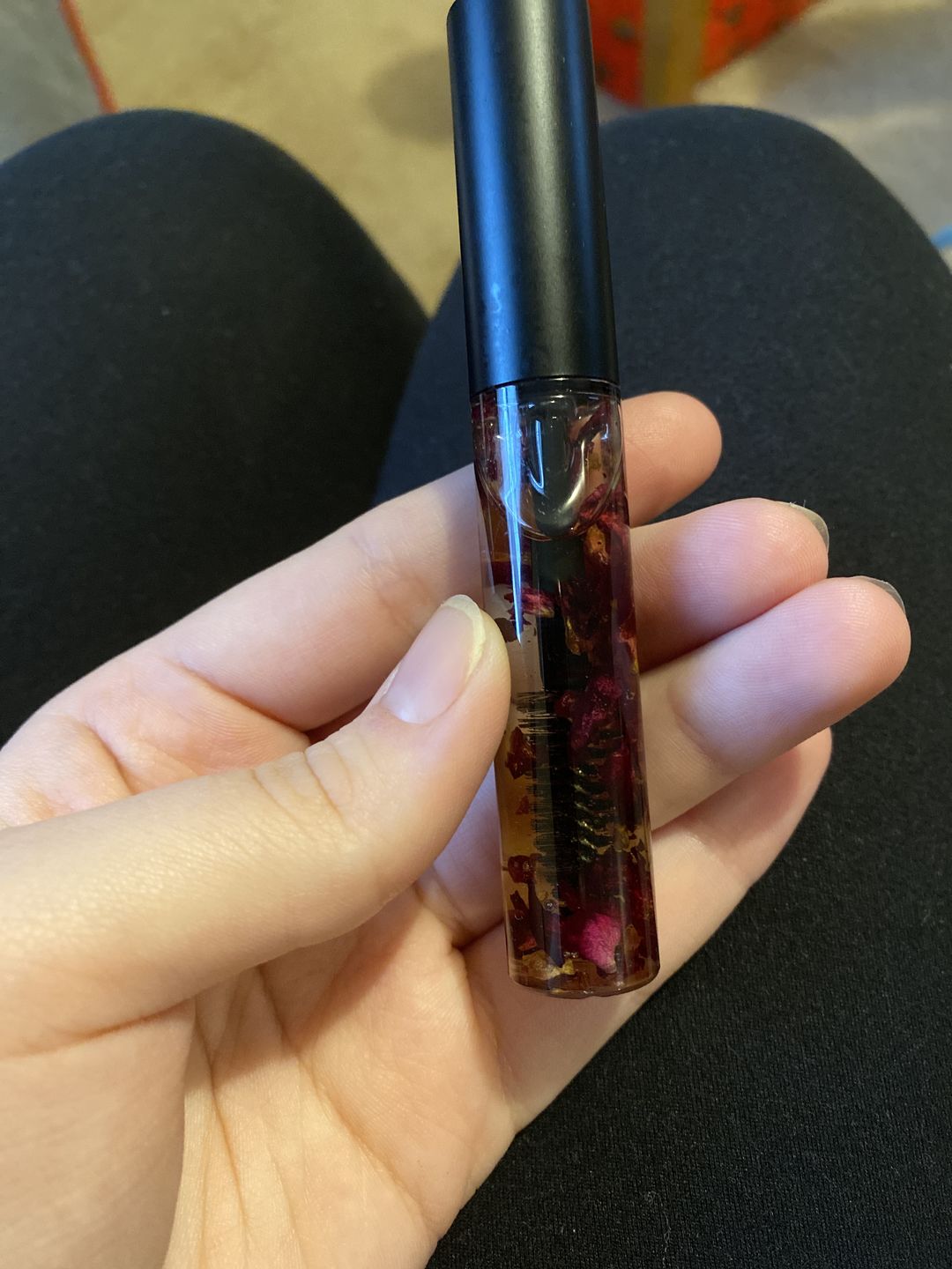 Customer photo review of Lash & Brow Growth Serum