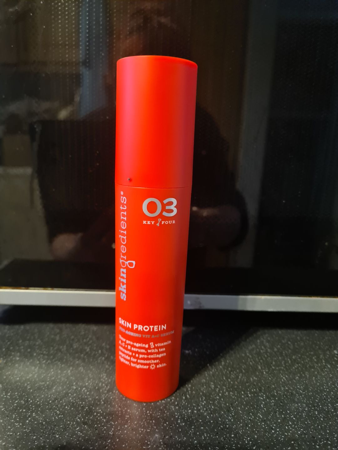Customer photo review of Skingredients Skin Protein Anti-Ageing Retinoid Serum