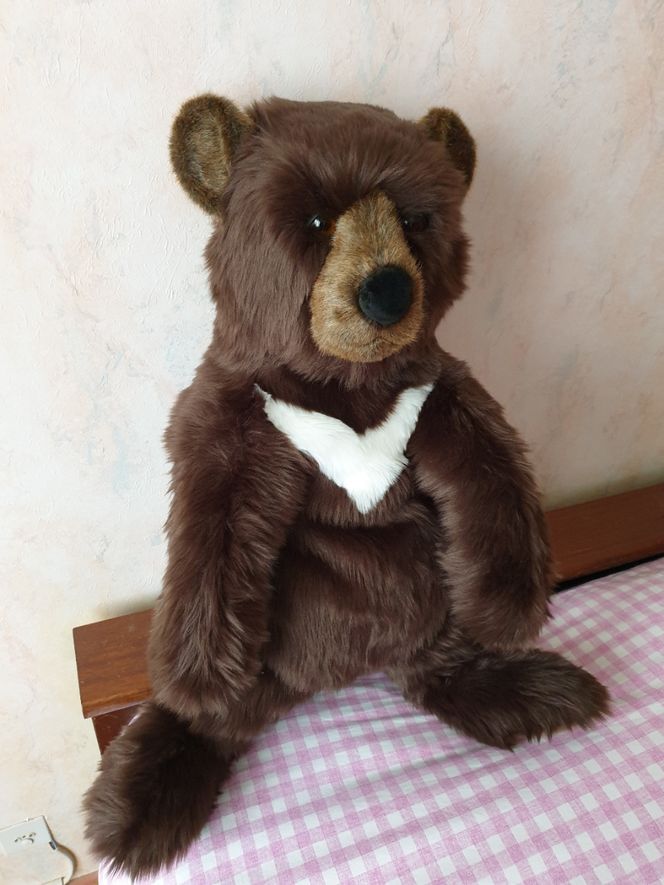 Customer photo review of Ma peluche Ours brun Gabin