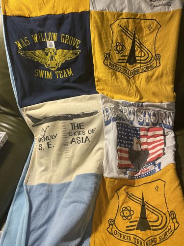 Customer photo review of Classic T-Shirt Blanket