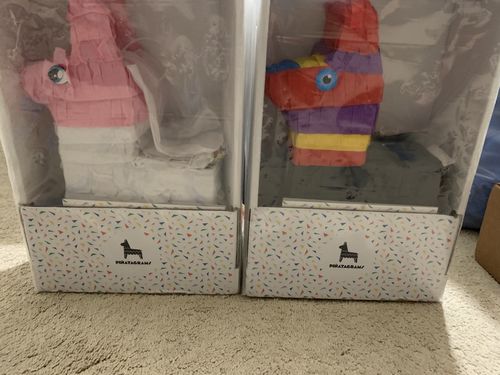 Customer photo review of Bride Piñatagram (Filled with Candy)