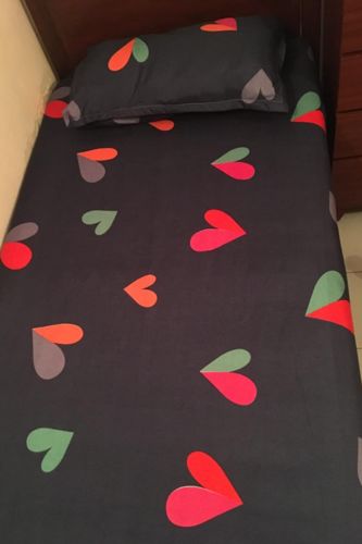 Customer photo review of Elastic Bedsheet, King Size