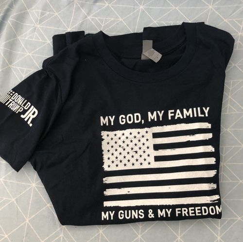 Customer photo review of My God My Family Women's Apparel