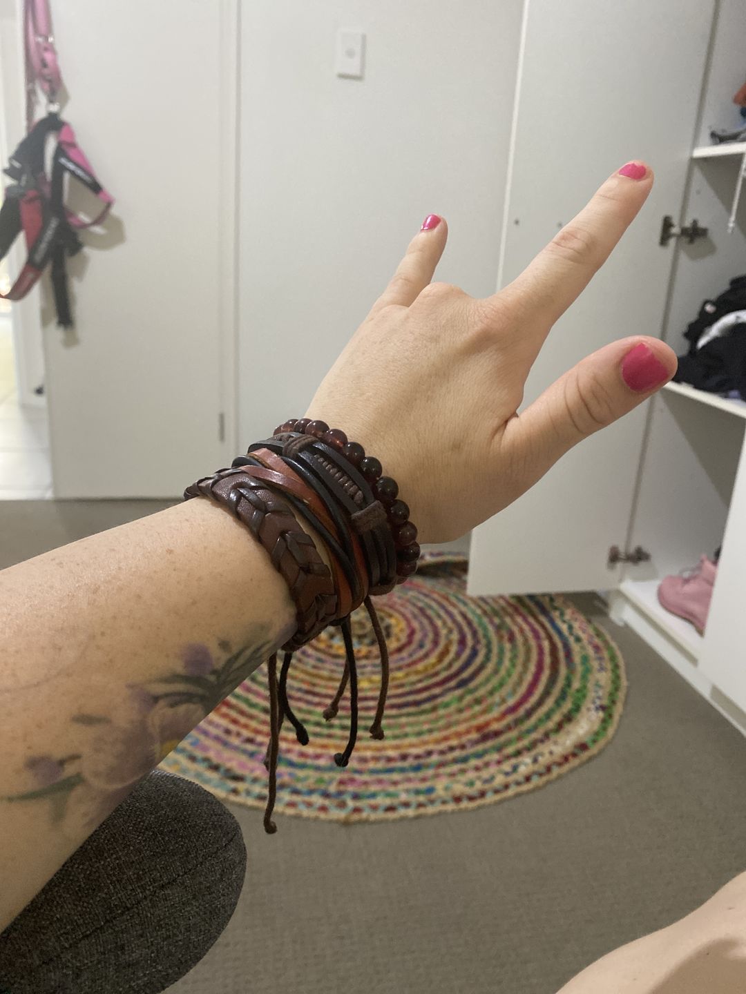 Customer photo review of Vintage Punk Plait Bracelet