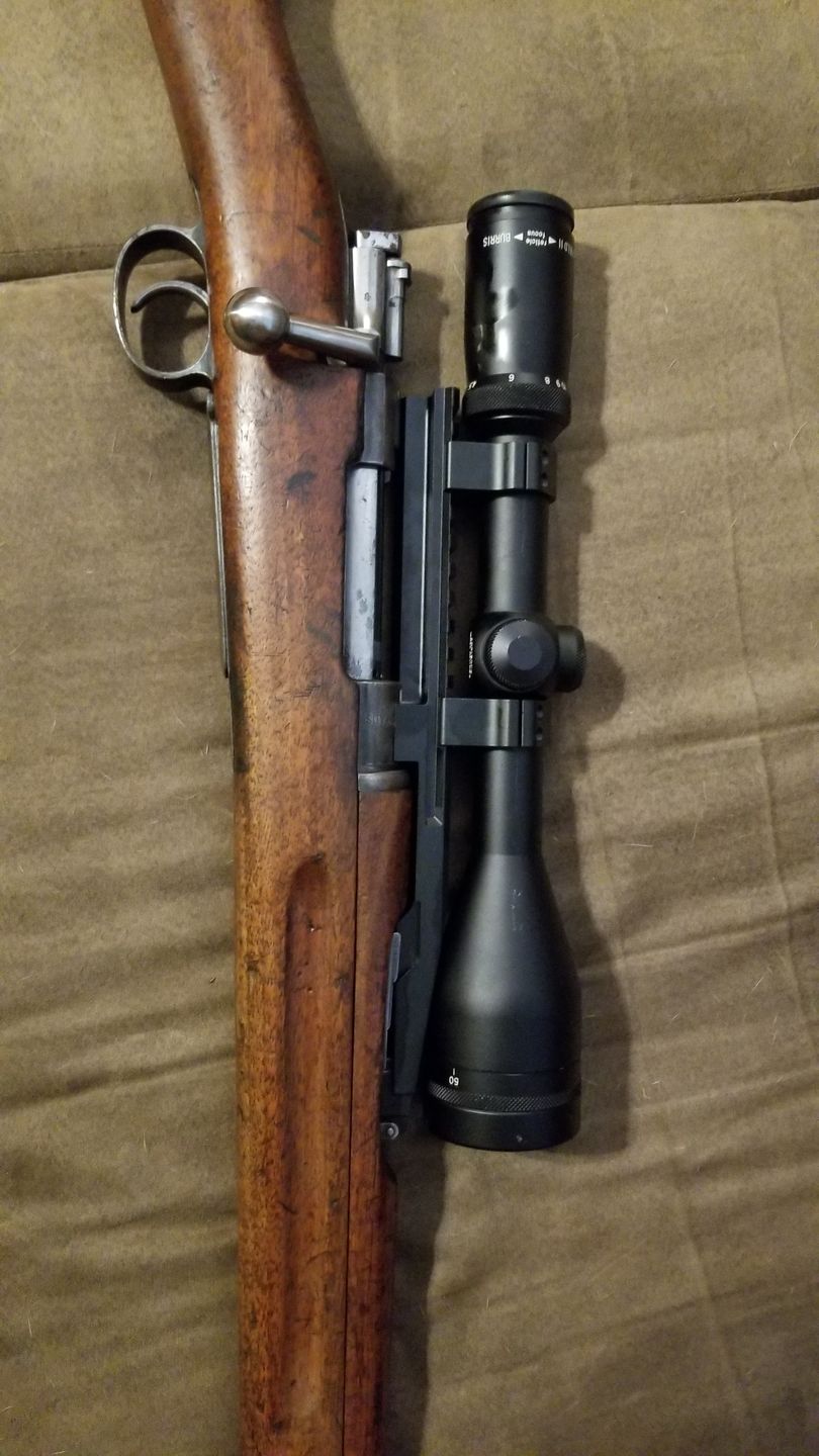 Customer photo review of Swedish Mauser M38 & M96 NDT Picatinny Scope Mount Low Profile Gen 2