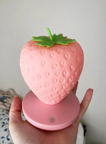 Customer photo review of Strawberry Touch Night Light