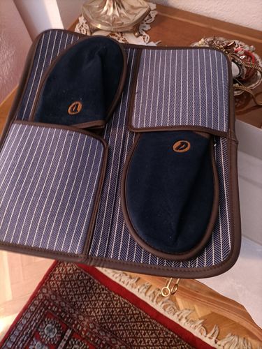 Zapatillas de viaje con estuche para hombre - Calzados Lucía