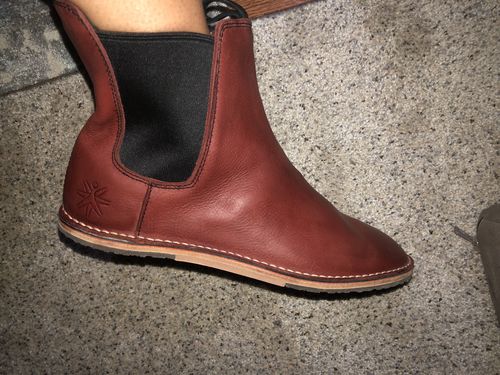 Customer photo review of Talmadge - Wax Ox Blood